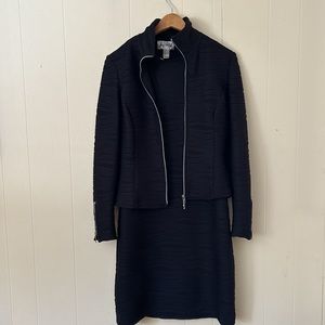 Perfect Joseph Ribkoff little black dress with matching jacket   Size 10
